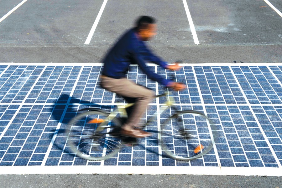 prva solarna biciklistička staza